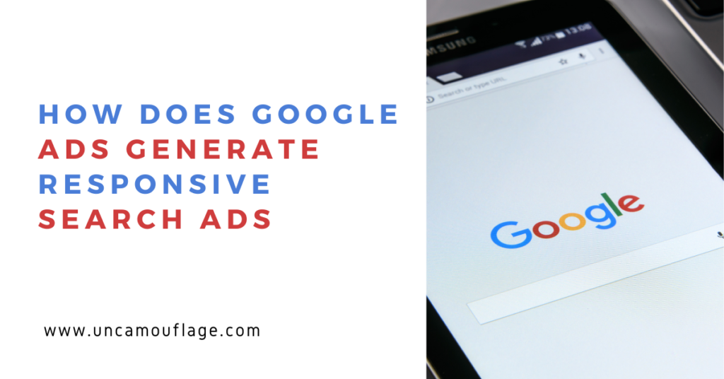 How Does Google Ads Generate Responsive Search Ads
